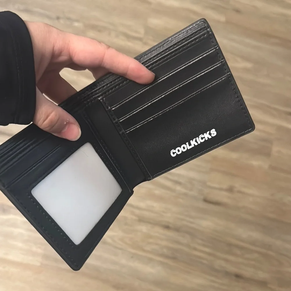 Black Leather Wallet